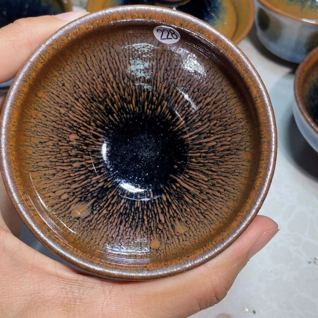 茶盏龙窑柴烧建盏228