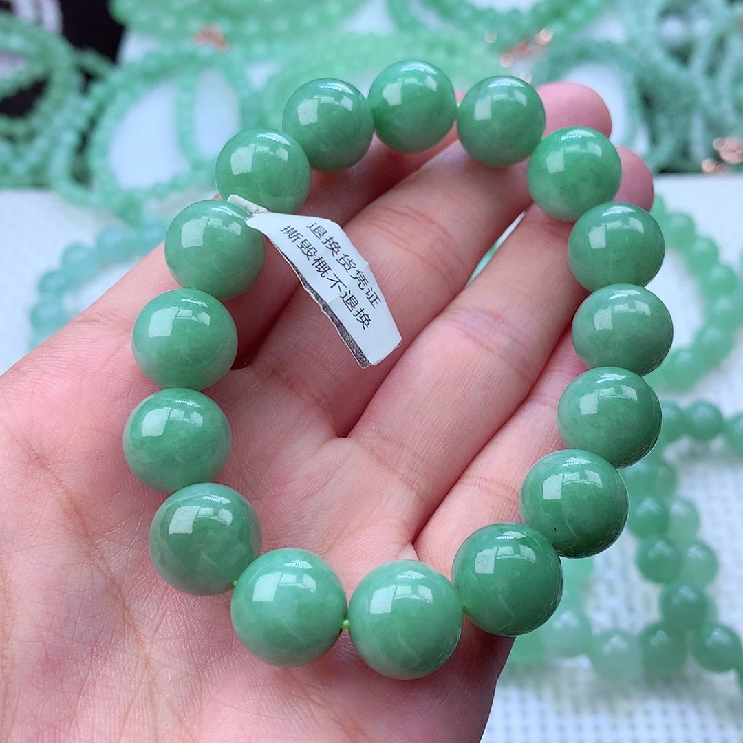 翡翠未镶嵌毛衣链