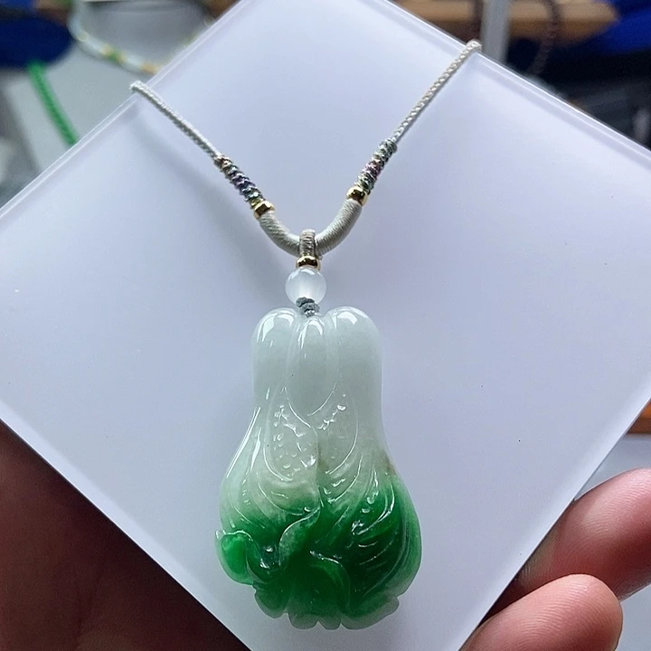 颈饰未镶嵌翡翠赠链