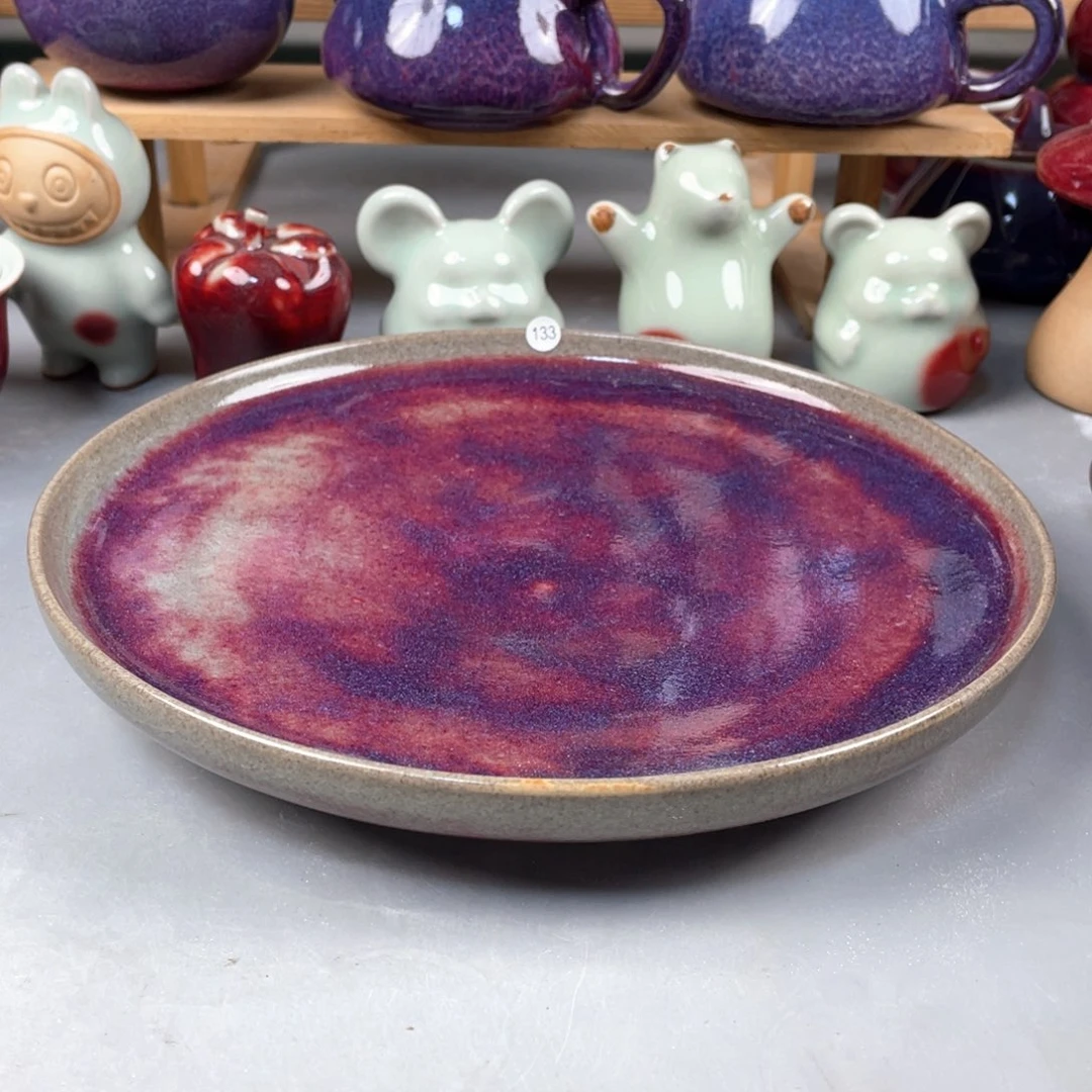 瓷片纯手工制作……微微瑕