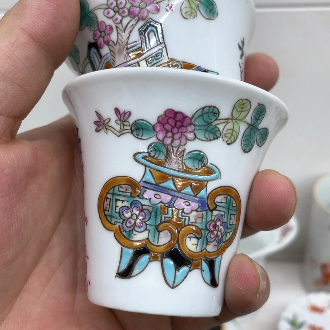 摆件手绘陶瓷作品欣赏