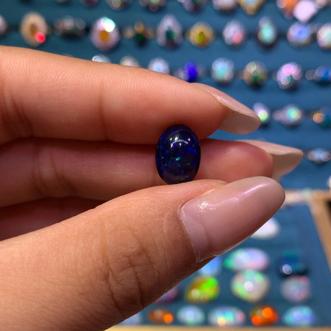 六***一欧泊银S925镶嵌裸石定制