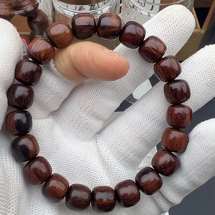 木木本海南红降花梨公1.0黑金满文