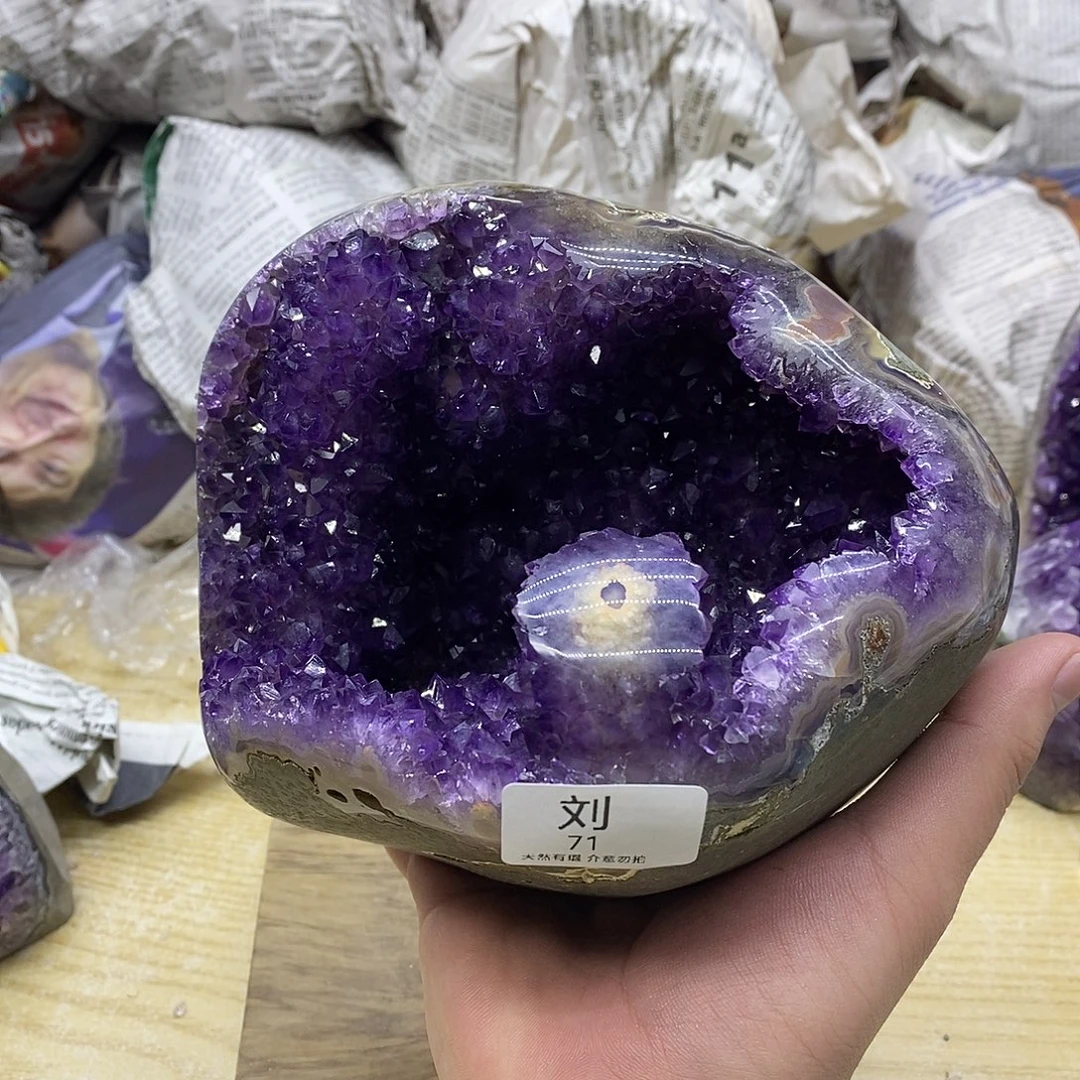 水晶未镶嵌珠宝半成品