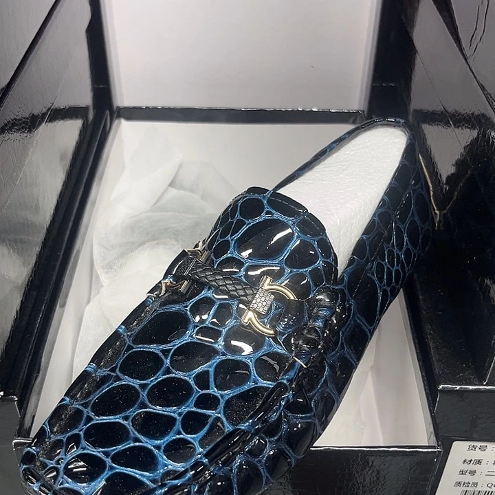 真皮43码稀有皮男鞋