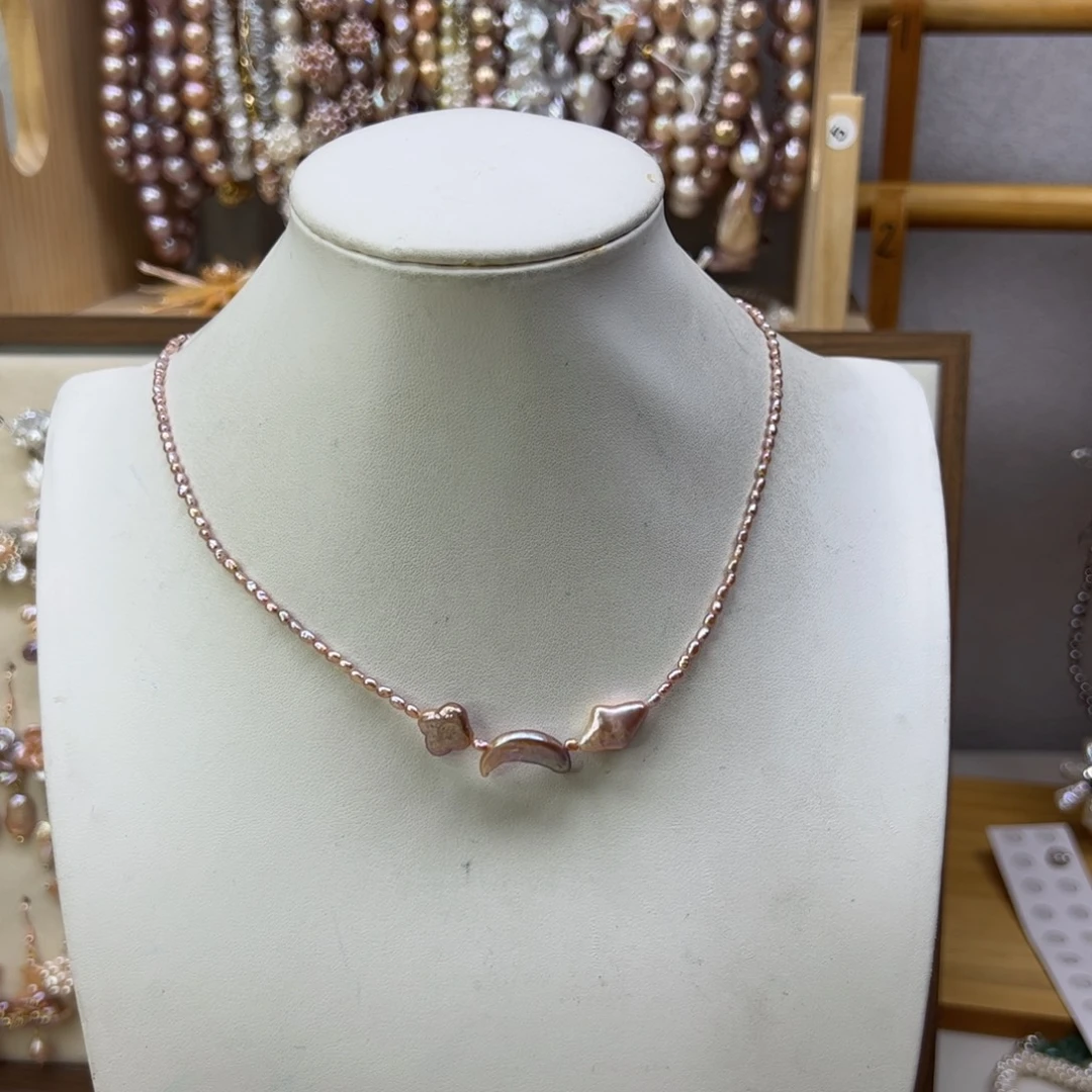 手绳淡水珍珠合金