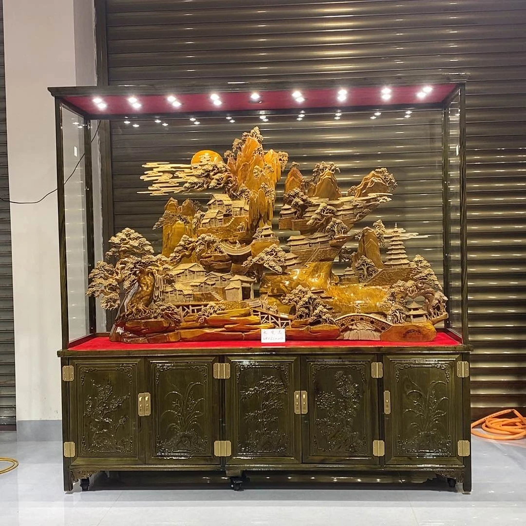 金丝楠石*金丝楠小叶桢楠摆件