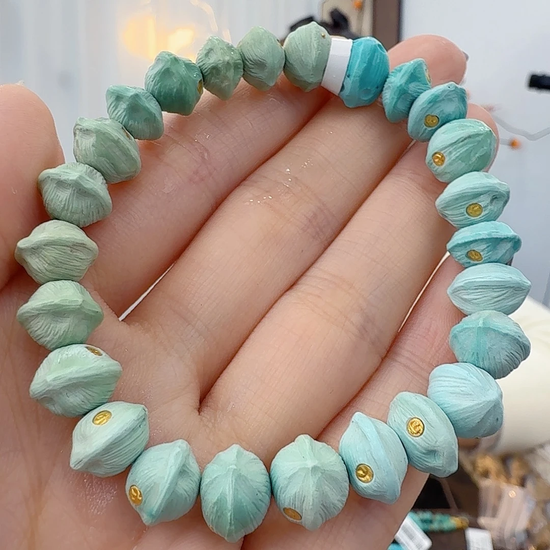 绿松石未镶嵌珠宝半成品
