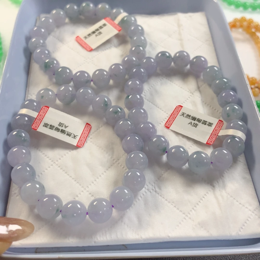翡翠未镶嵌颈饰手串