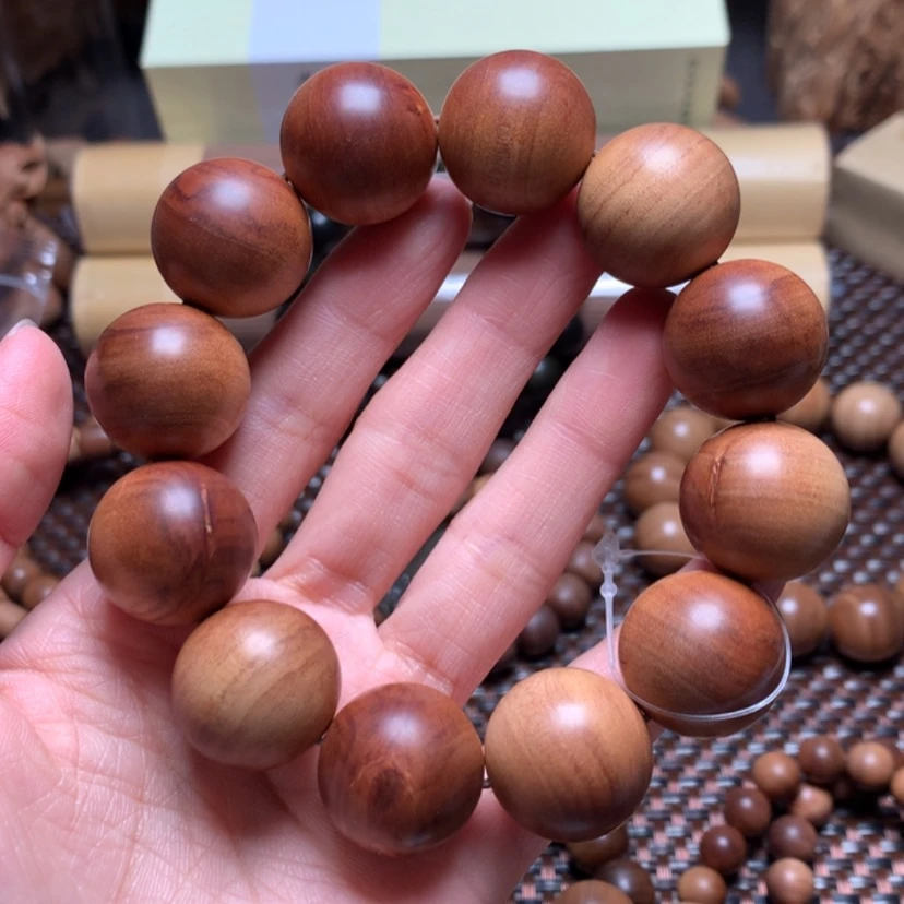 【闪购商品】檀香木手串/手链坐*2.0沉水乱纹瑕疵处理价