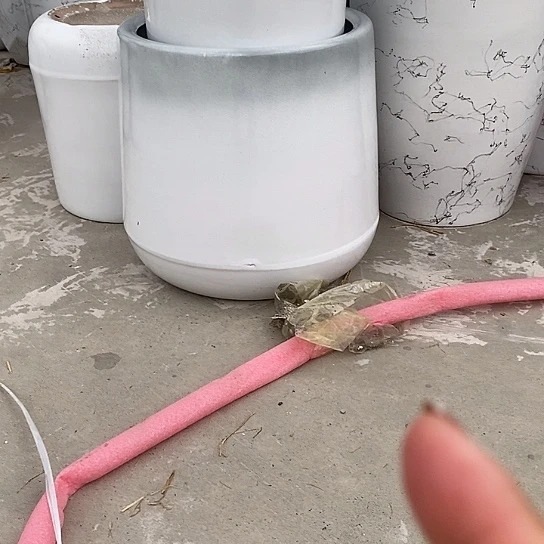 渐变绿水滴大号口27/36