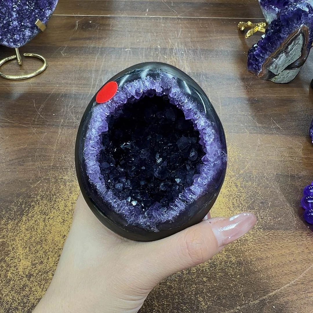 紫晶摆件未镶嵌晶体
