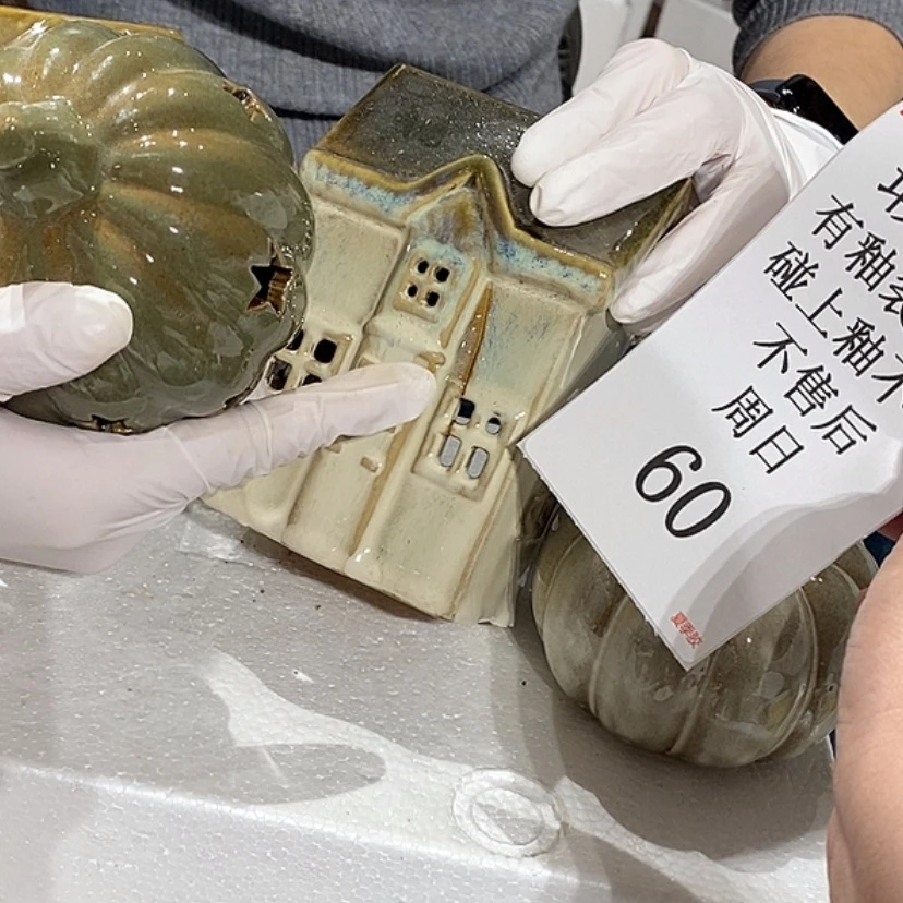 【闪购商品】摆件大*洲陶瓷摆件瑕疵特