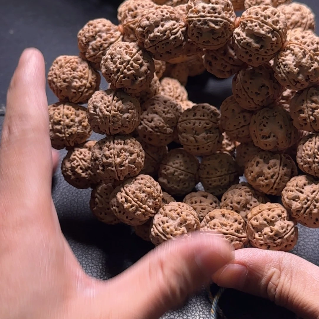 金刚菩提手串24双龙蜂王