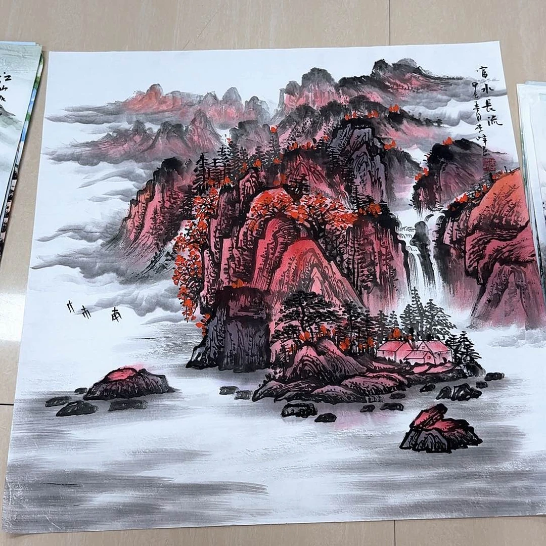 国画国画作品集一个