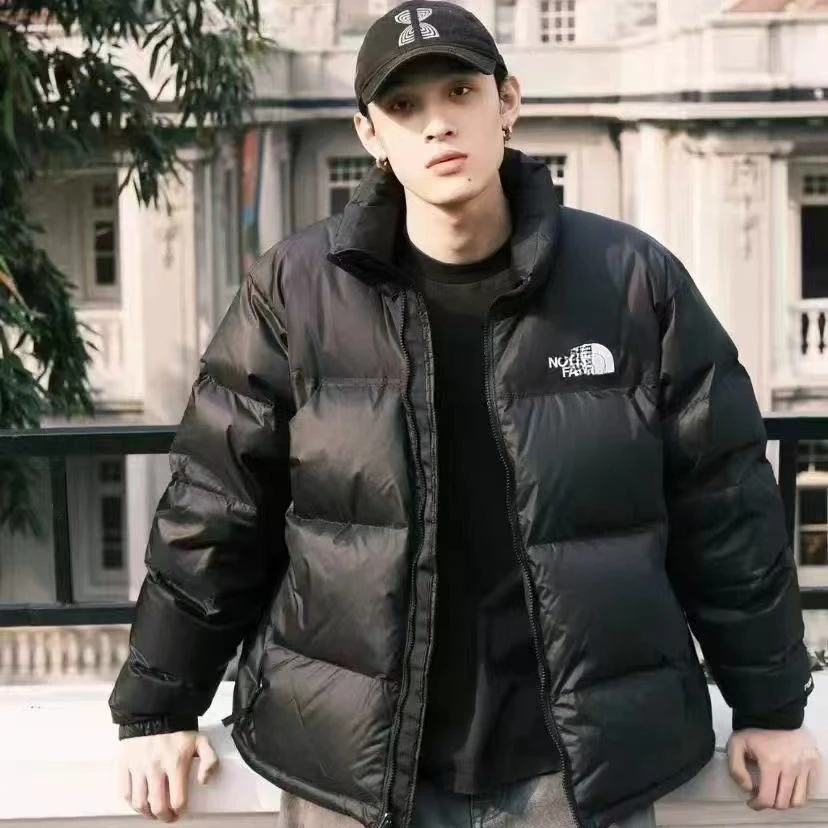 北tnf正确美版莆田羽绒服男女款白鸭绒蓬保暖外套加厚
