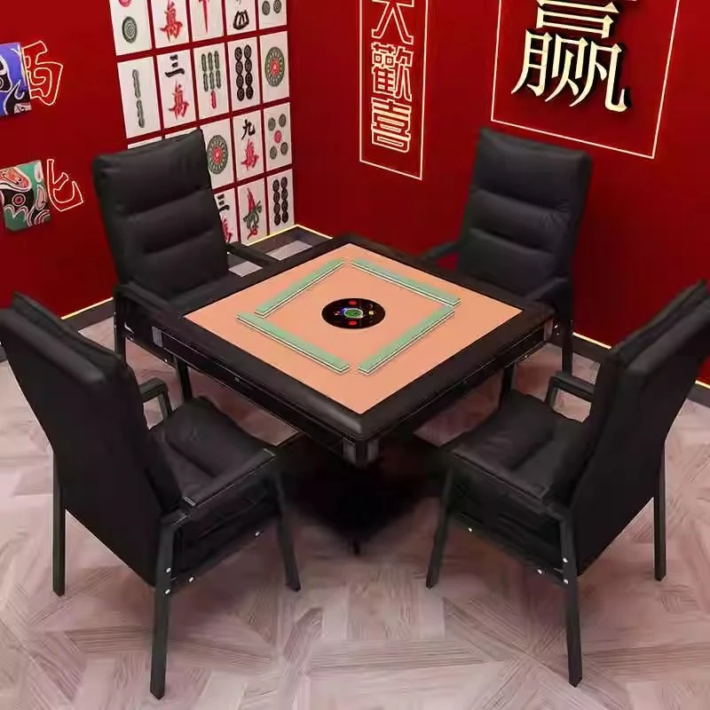 麻将椅网红棋牌室高档椅子家用防刮耐磨人体工学靠背凳子棋牌椅