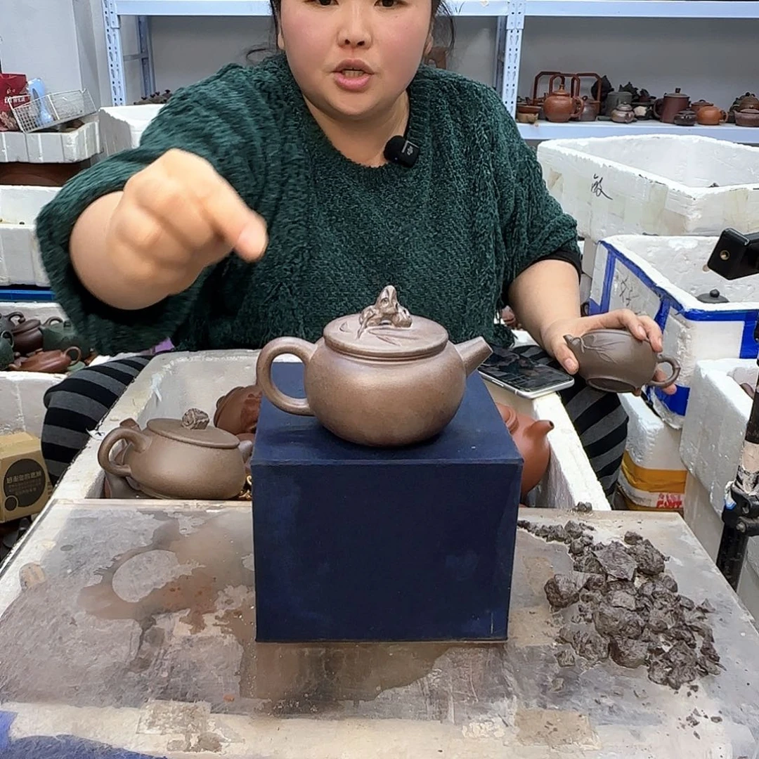 紫砂茶壶宜兴紫砂壶瑕疵处理