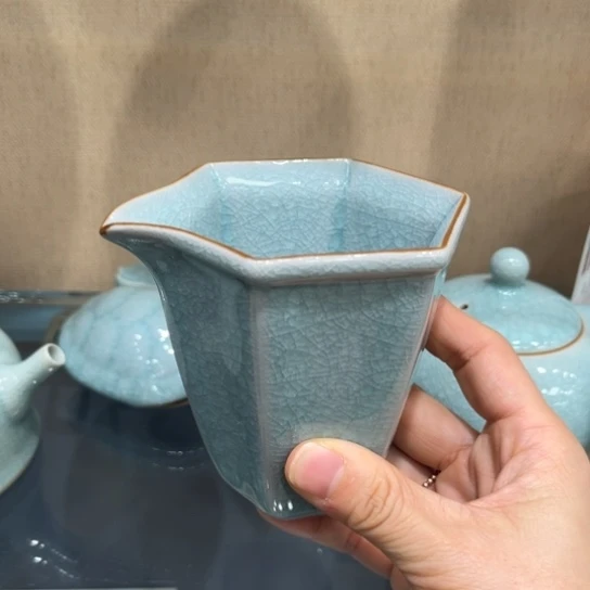 瓷片大宋名窑汝瓷茶具