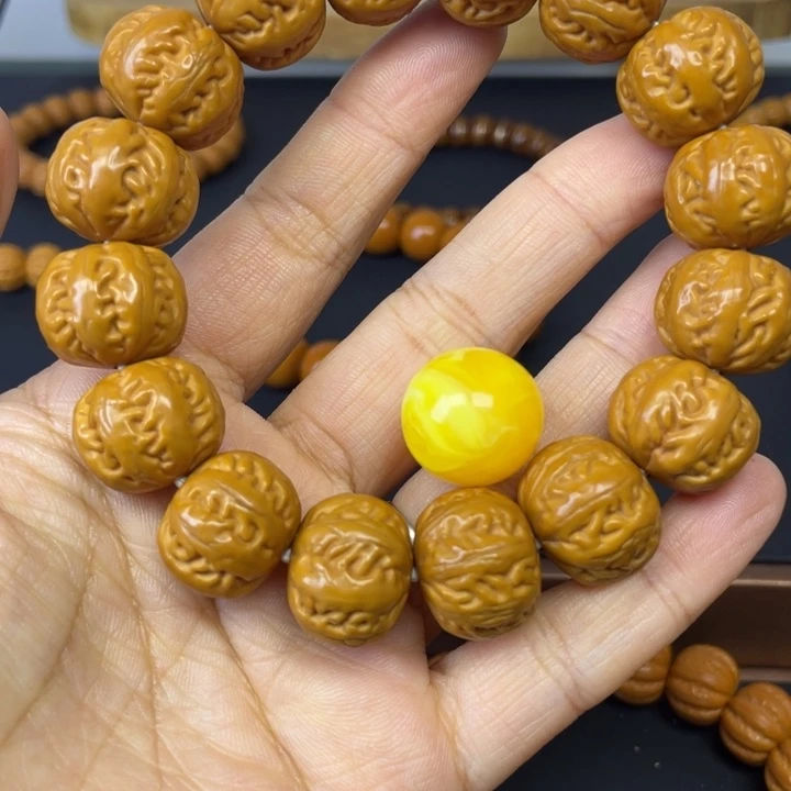 猴头核桃吊坠精品