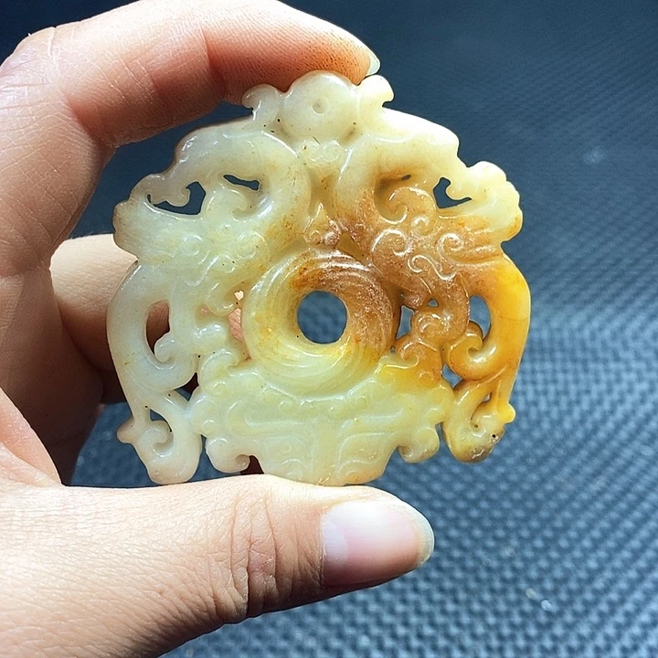 把件白玉菩提精选