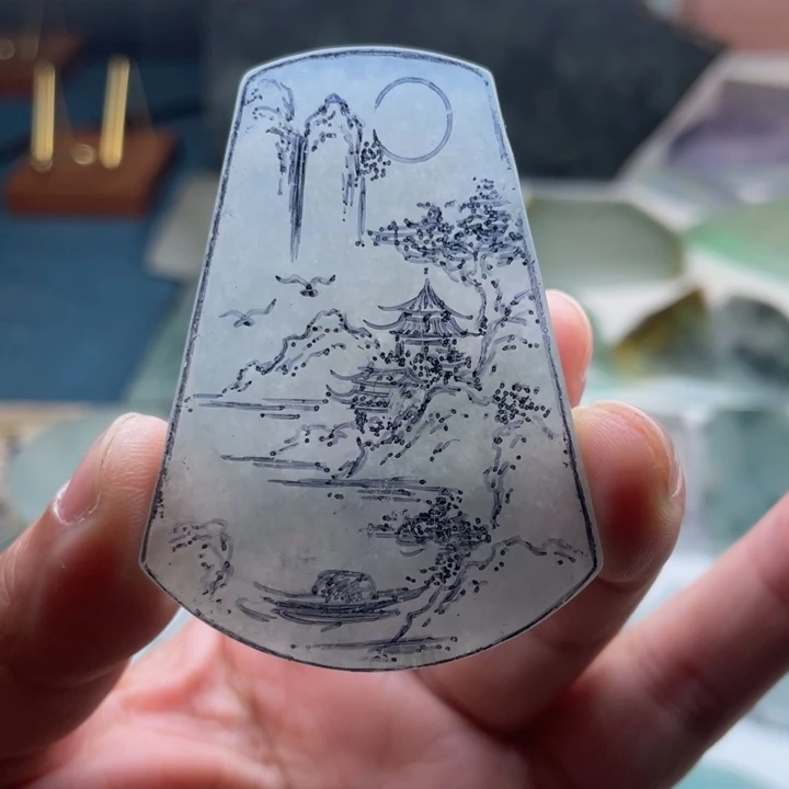 定制翡翠未镶嵌翡翠料子