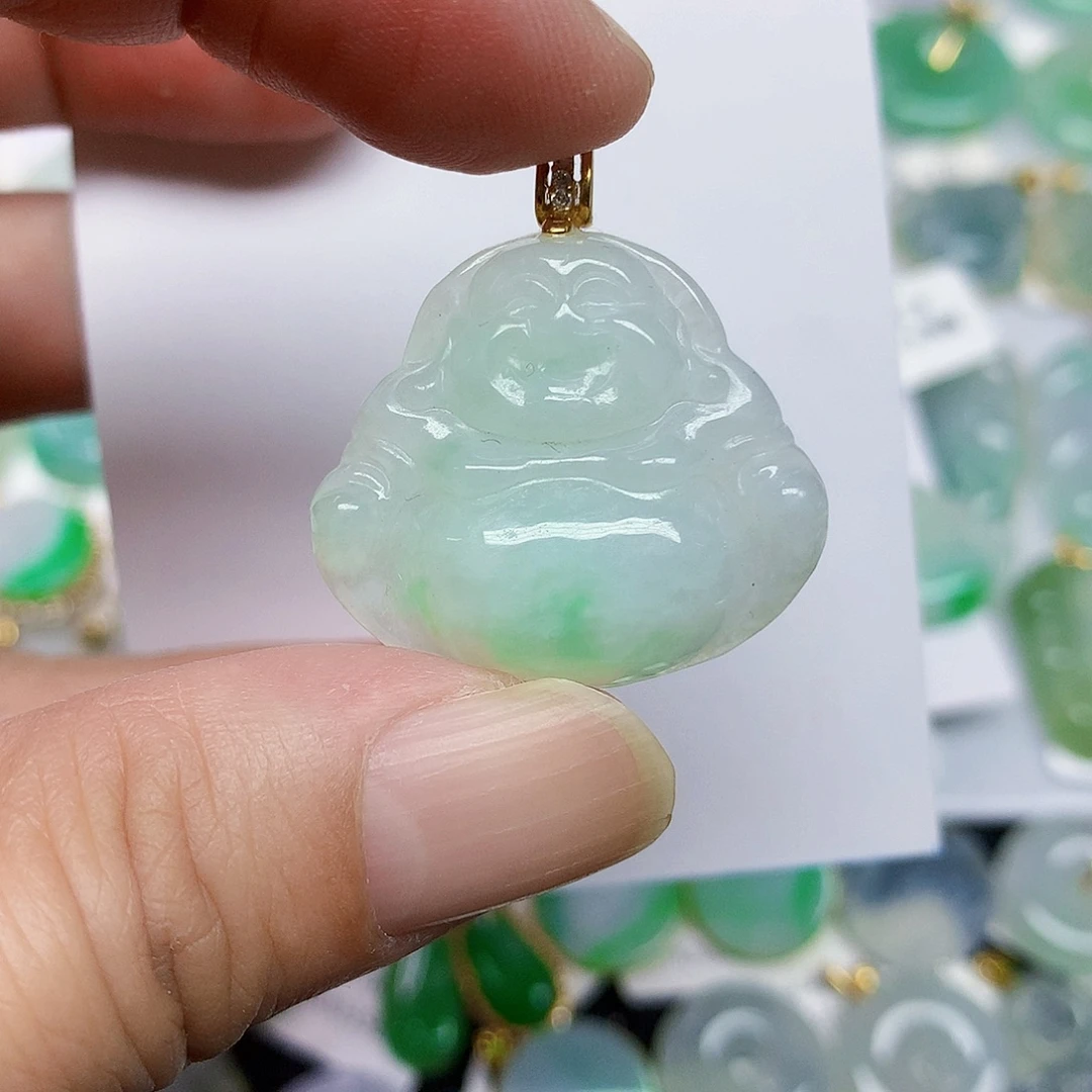 翡翠未镶嵌颈饰3467777