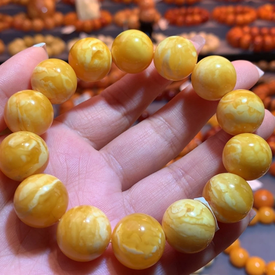 【闪购商品】未镶嵌蜜蜡手串蜜蜡手串