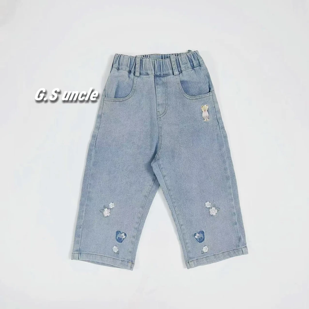 【】Z179新品秋冬装时尚百搭休闲裤韩版女宝裤子甜美洋气宝宝