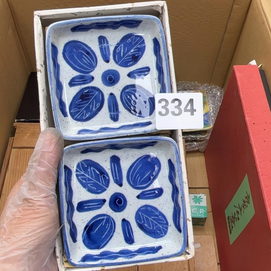 瓷片摆件工艺品摆件666