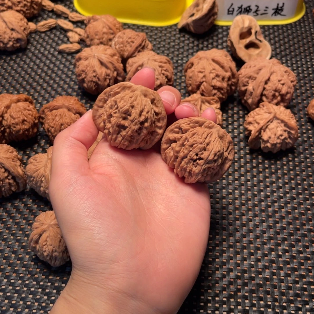 吊坠文玩核桃42全品四座楼