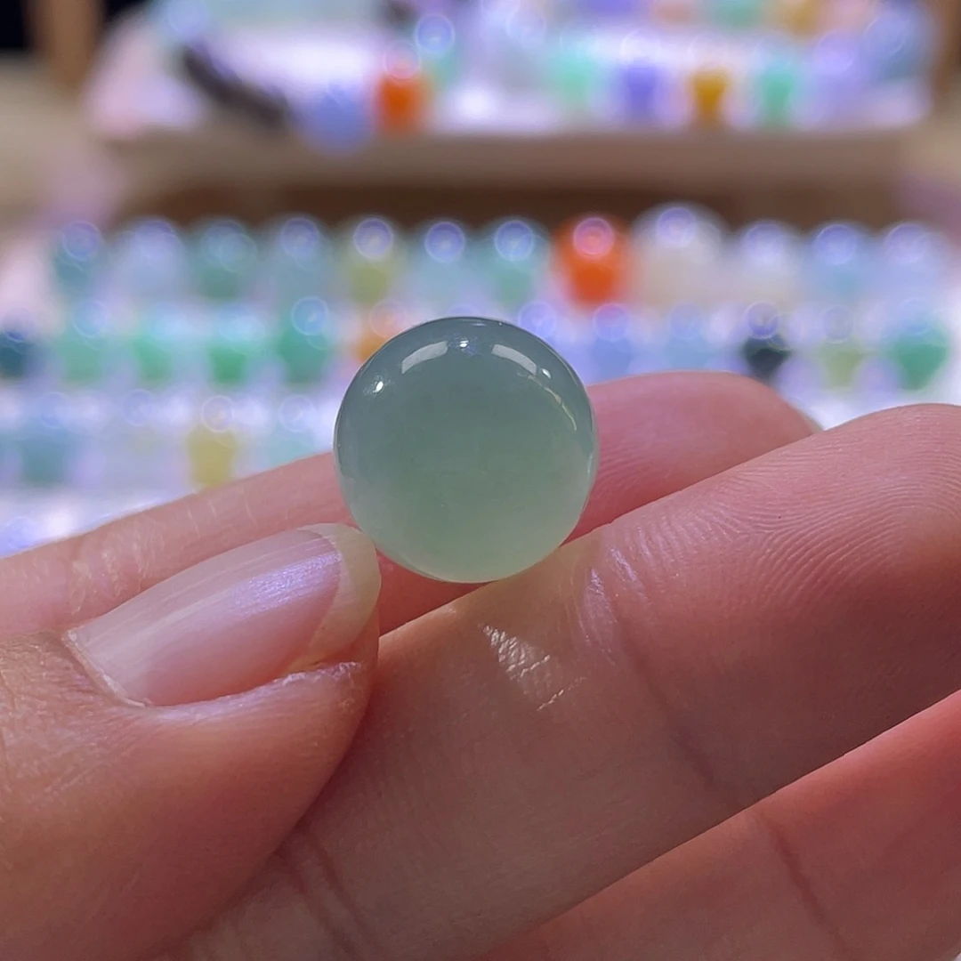 散珠翡翠展示勿拍缅甸翡翠a货卡12+买断价