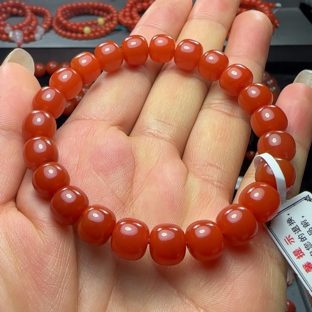 南红玛瑙未镶嵌手串