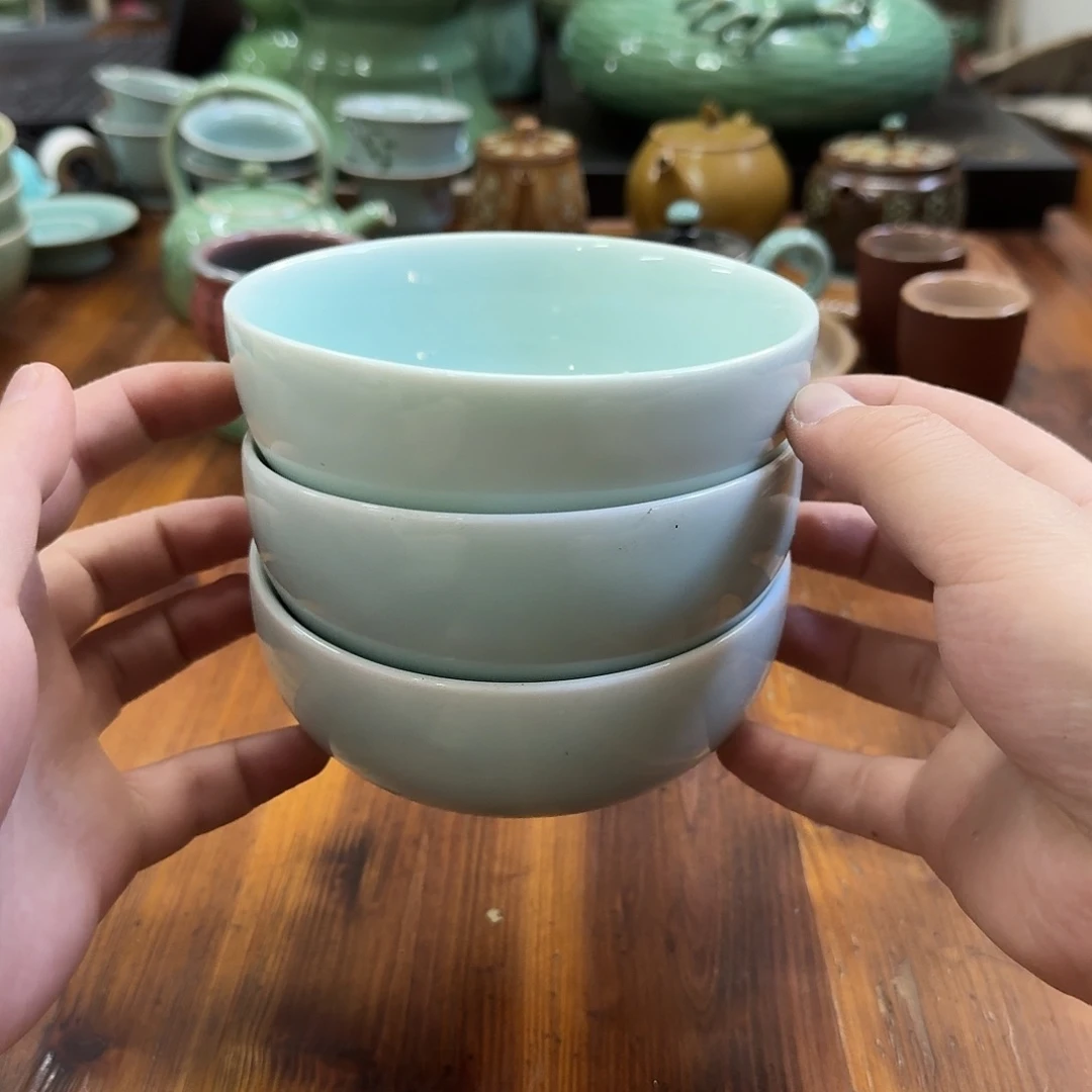 小仲青瓷茶器微瑕7817