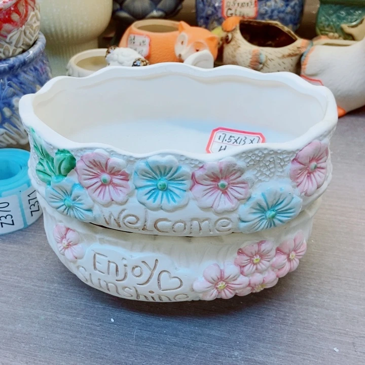 陶瓷陶瓷多肉花盆