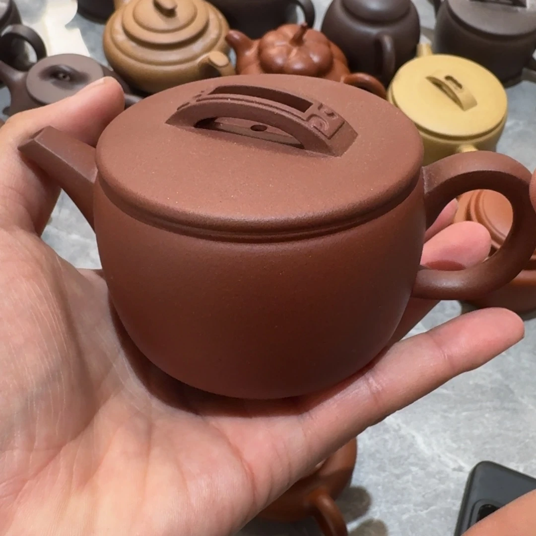紫砂茶壶我是你的小可爱啊