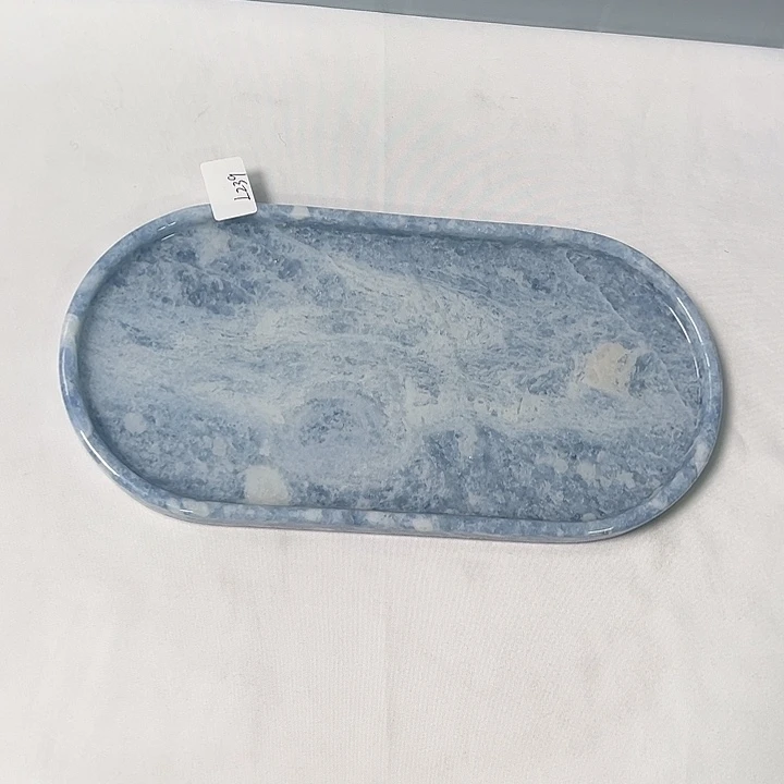 石材蓝水晶。        239