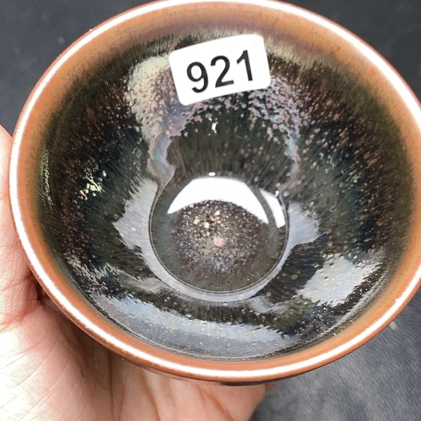 【闪购商品】茶盏原矿釉真建盏主人杯