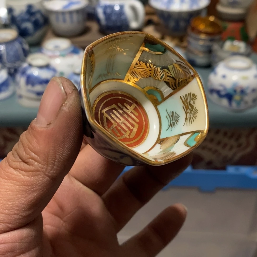 瓷片舶来瓷器满28包邮当日凑单