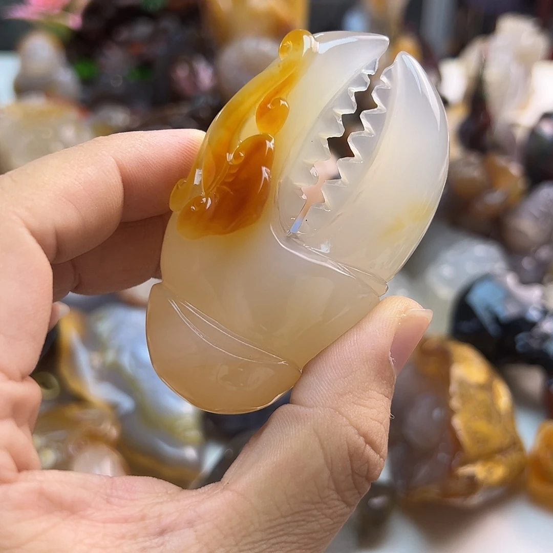 玛瑙/玉髓合金颈饰