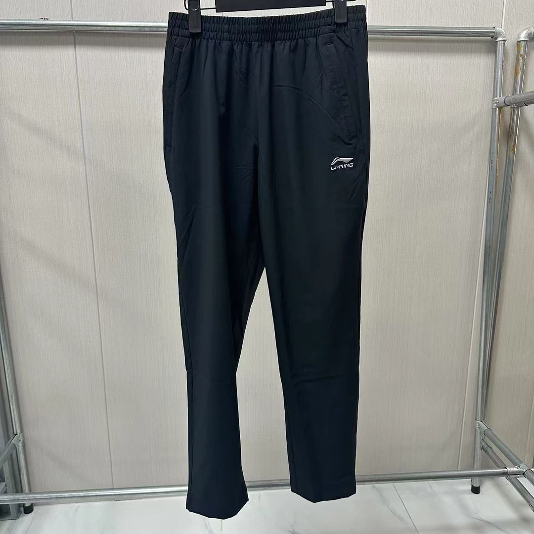 《直播》李宁夏季团购系列运动裤休闲简约户外速干长裤女AEKU002