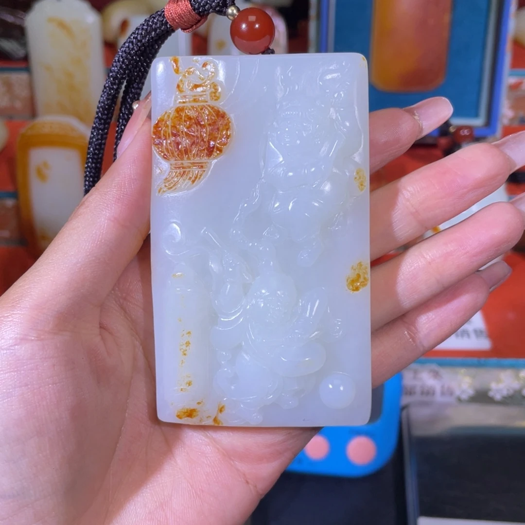 过***。未镶嵌和田玉把件