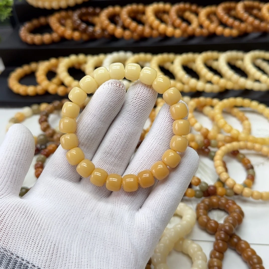 菩提根/象牙果手串10*11鬼工 5年