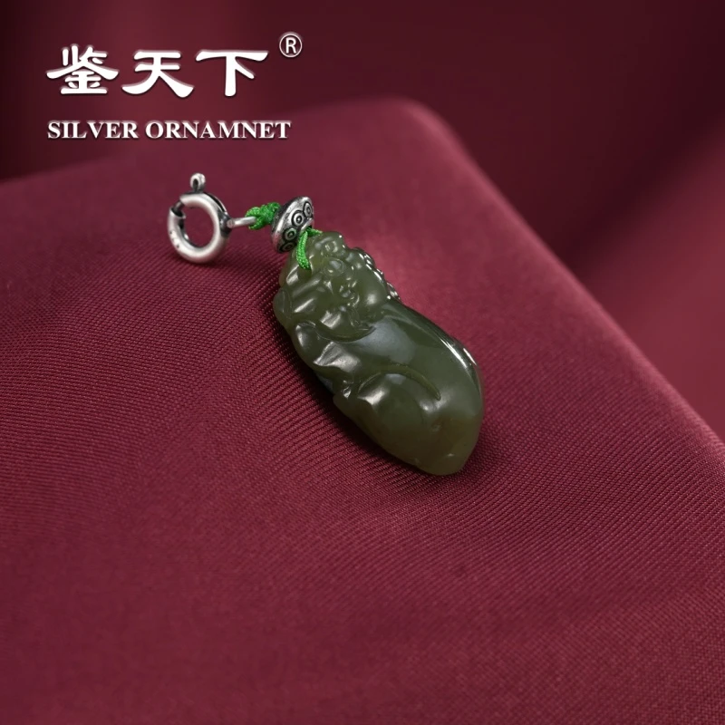 复古和田玉貔貅吊坠01910209