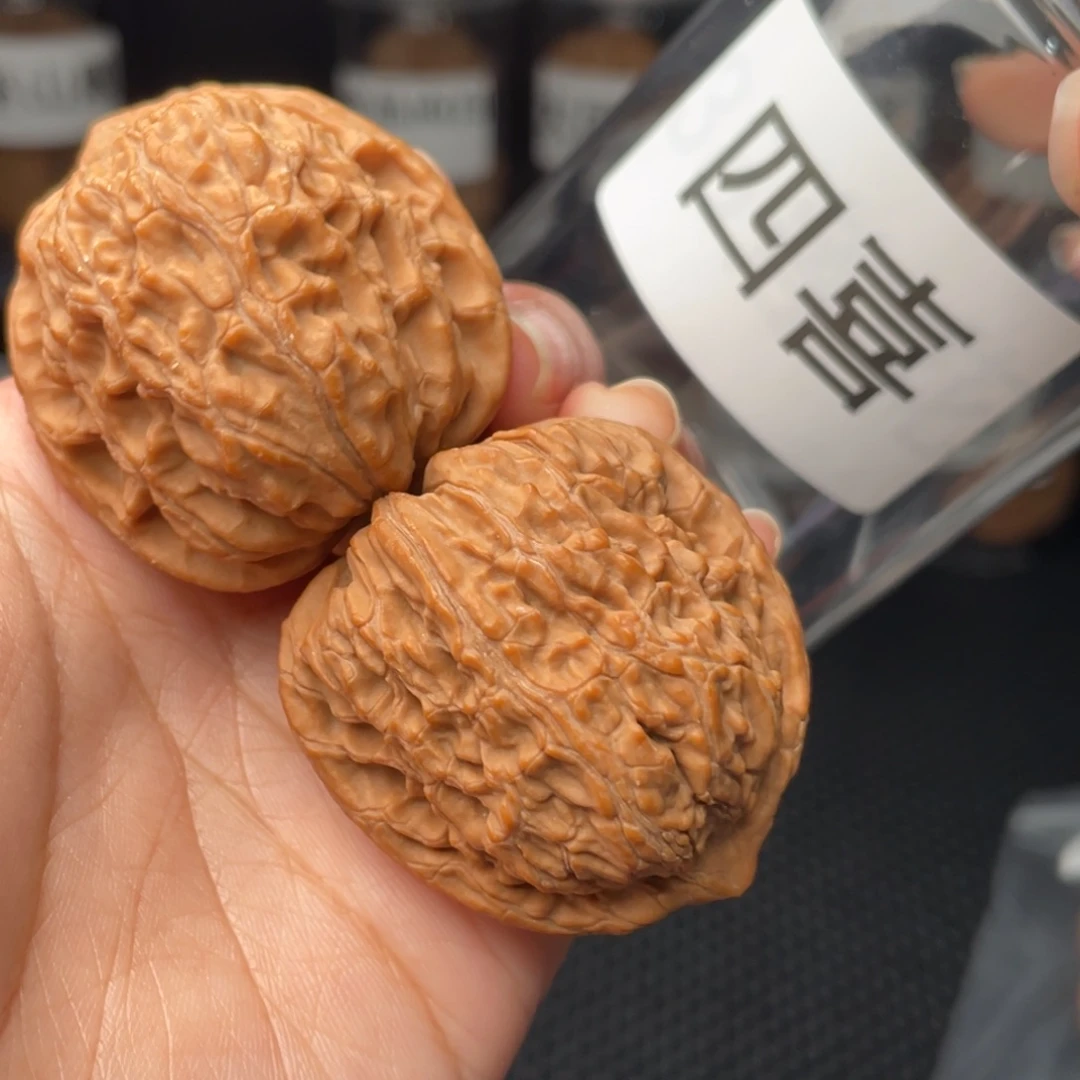 文玩核桃把件元**贞四喜