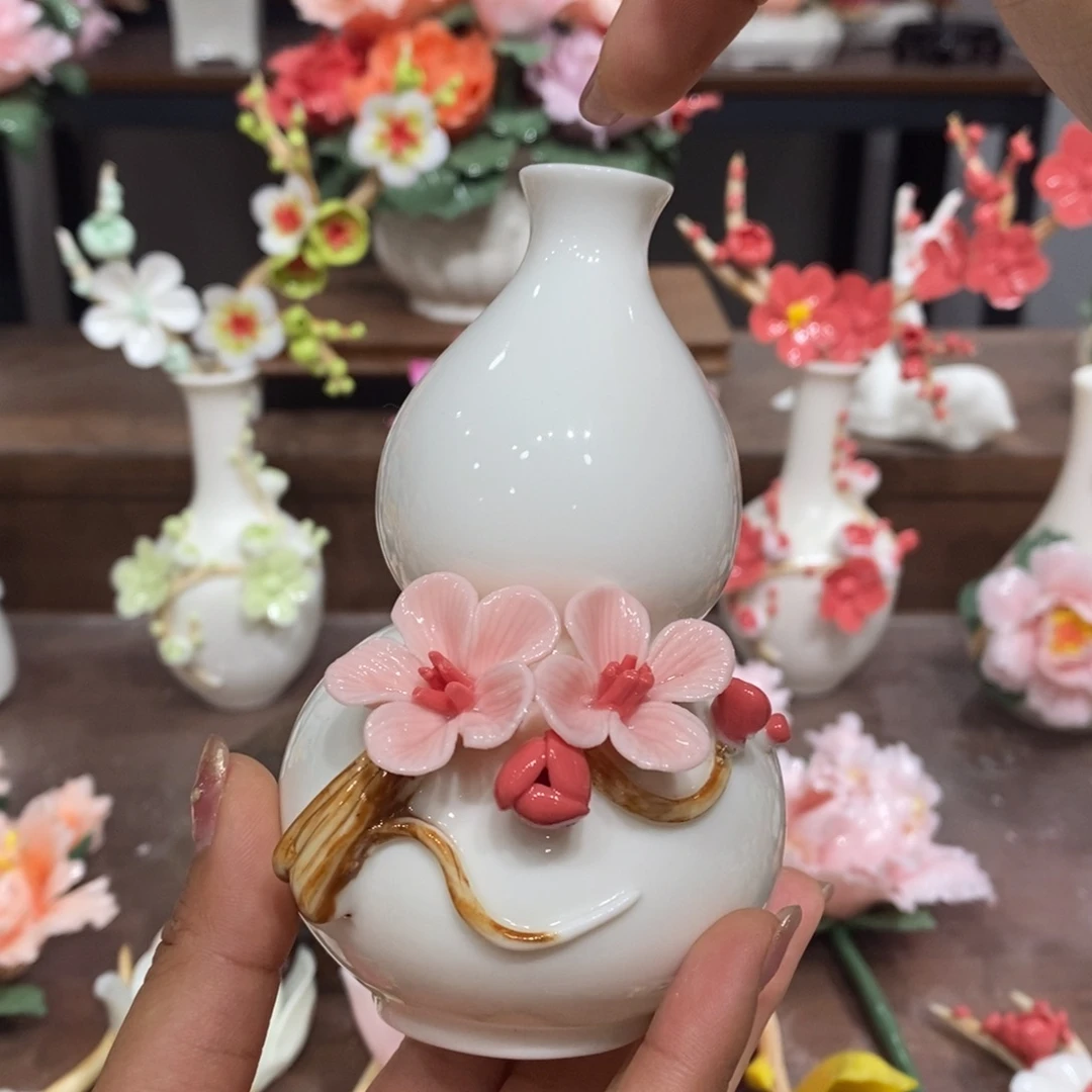 瓷片陶瓷工艺品摆件