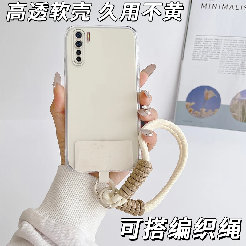 适用oppoa91手机壳oppoa91直边透明a91潮男女ooppa91软硅胶PCPM00
