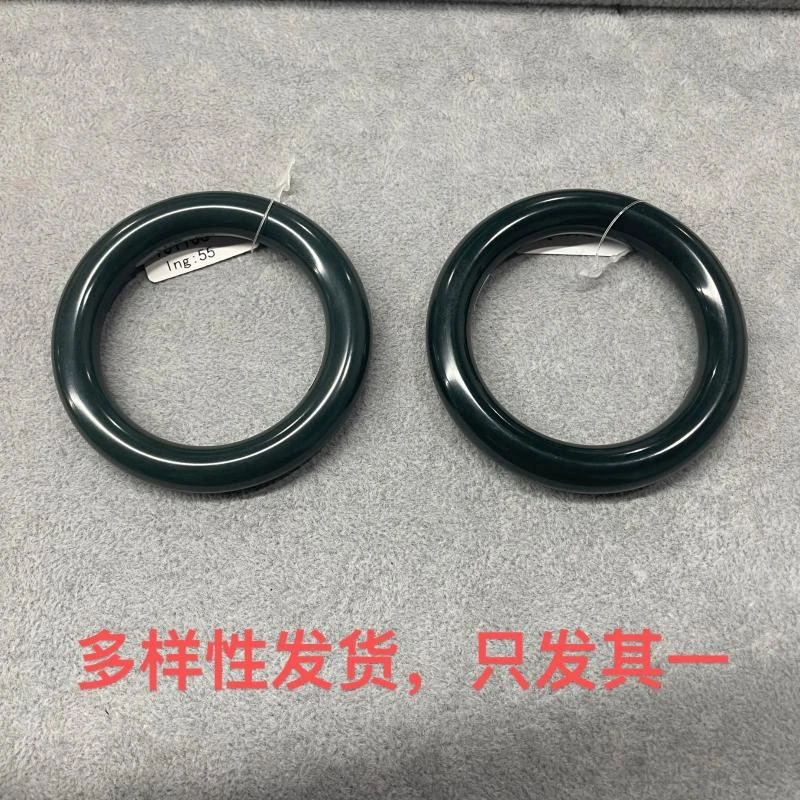 【香掌柜】和田玉塔青特细手镯（多样性发货，发一件）