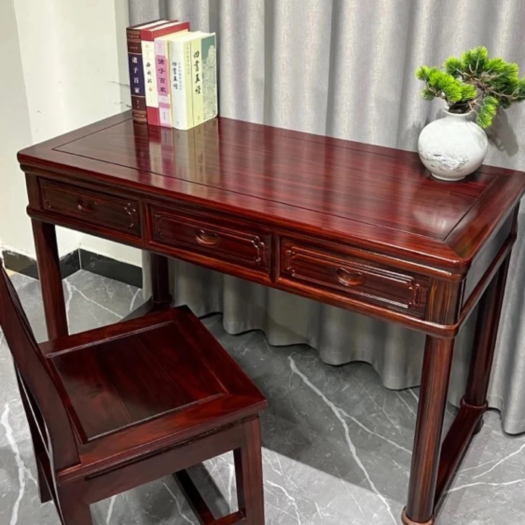 黑酸枝书桌 红木状元桌书桌117-55-7