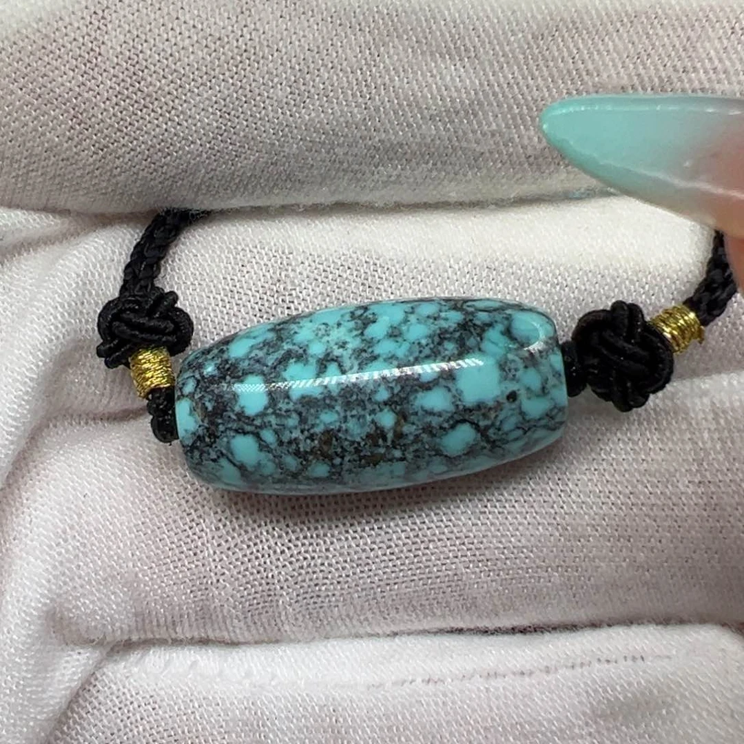 绿松石未镶嵌配饰直径12.2